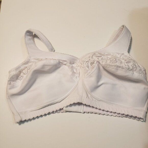 Glamorise Plus Size MagicLift Cotton Support Bra 1001 Size 40F - Picture 10 of 10